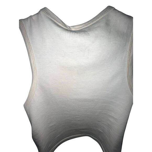 NWT Sublime Cropped Tank Top – 100% Cotton (Size Large) - Picture 6 of 7